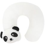 Frazada-gris-con-almohada-media-luna-para-bebe-niño