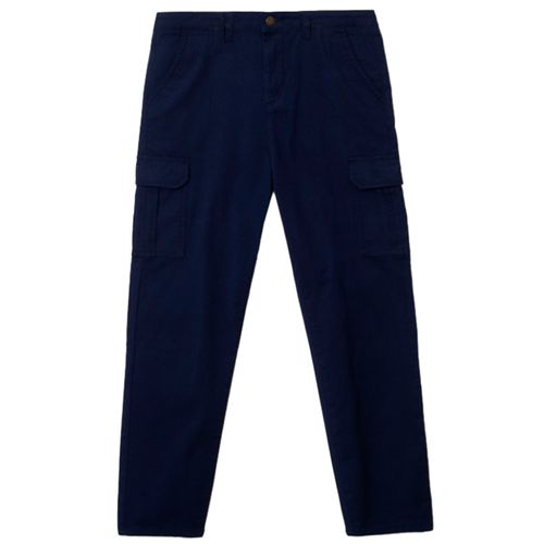 Pantalón azul sólido para niño