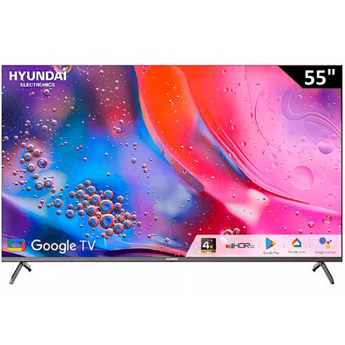 Pantalla Hyundai LED Smart 55" 4K UHD Google TV