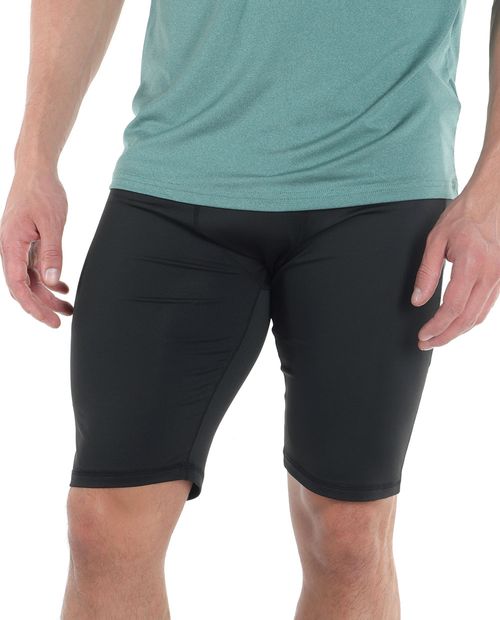 Short deportivo tipo biker Teammate negro para hombre