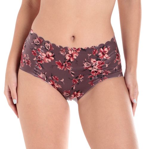 Hípster Accente estampado de cintura alta para mujer