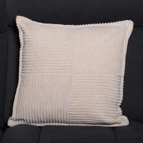 Cojín decorativo textura corduroy 45x45cm