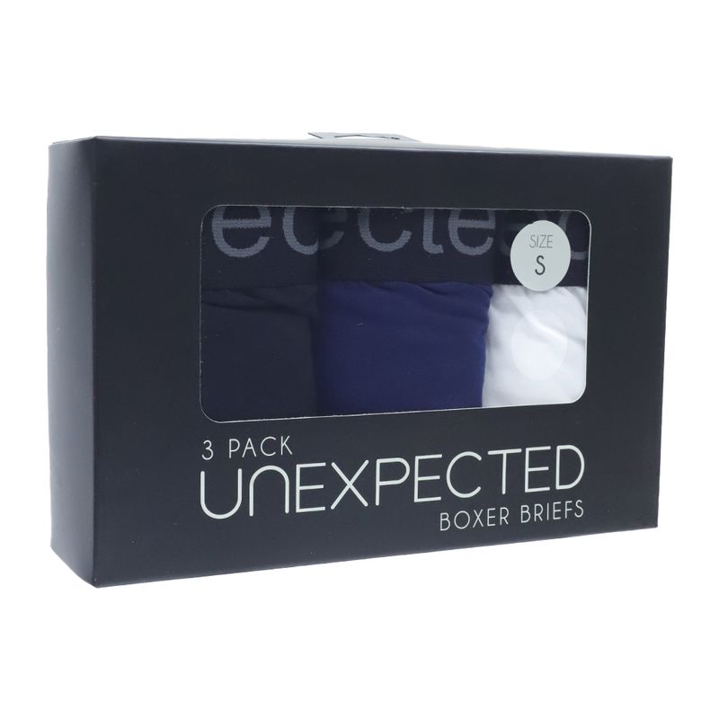 104691846-Pack-de-3-boxers-briefs-Unexpected-multicolor-solidos-para-hombre