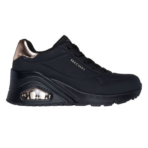 Zapato casual Skechers negro para mujer