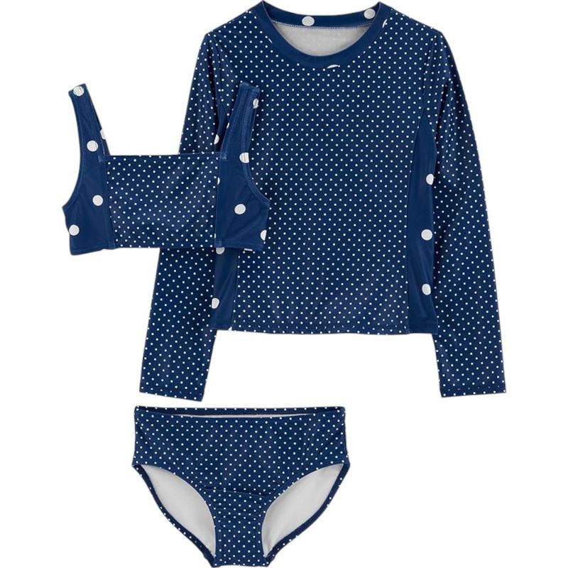 Traje-de-baño-3-piezas-azul-con-puntos-para-niña-104814777