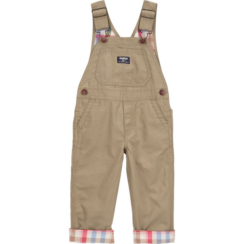 Overall-cafe-solido-para-niño-104840726