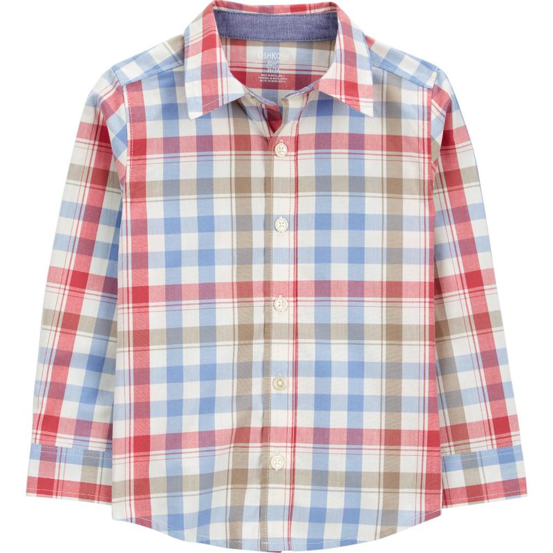 Camisa-multicolor-a-cuadros-para-niño-104840734