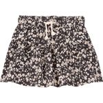 Falda-negra-con-estampado-de-flores-para-niña-104840758