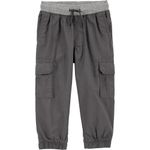 Jogger-gris-solido-para-niño-104840798