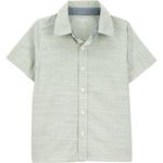 Camisa-verde-solido-para-niño-104840830