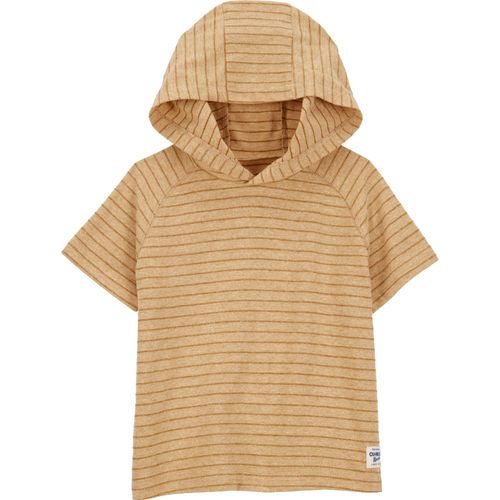 Camiseta bicolor a rayas para niño