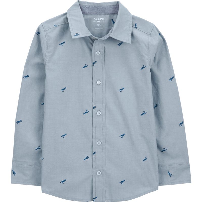 Camisa-gris-con-estampado-de-dinosaurios-para-niño-104840852