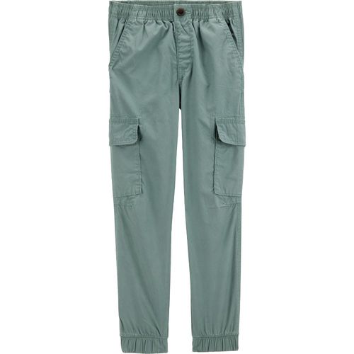 Jogger verde sólido para niño