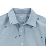 Camisa-gris-con-estampado-de-dinosaurios-para-niño-104840852