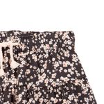 Falda-negra-con-estampado-de-flores-para-niña-104840758