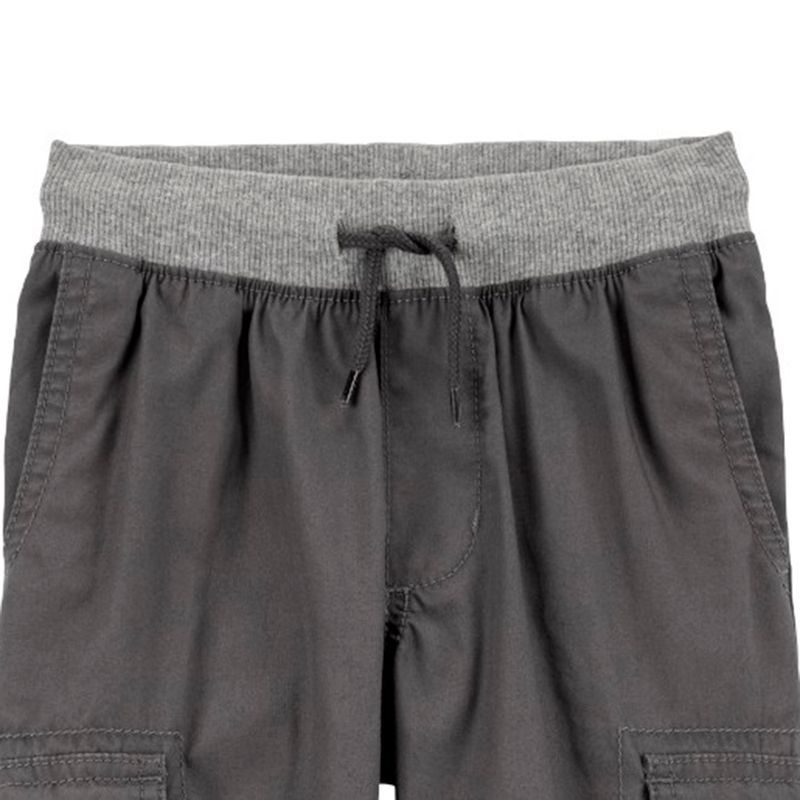 Jogger-gris-solido-para-niño-104840798