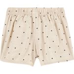 Falda-short-beige-con-puntos-para-niña-104840843