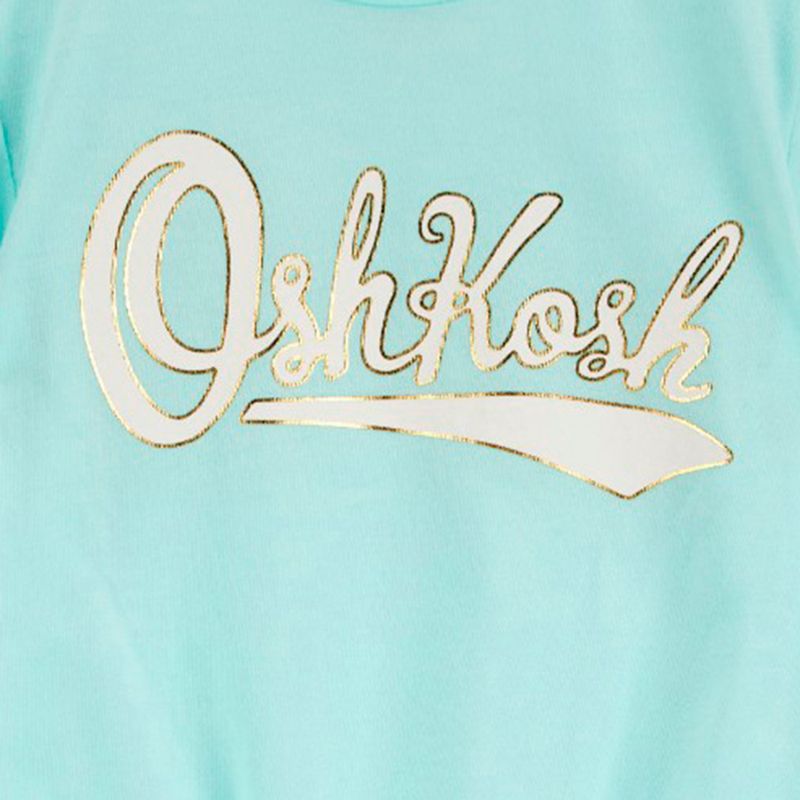 Blusa-verde-con-estampado-para-niña-104840782