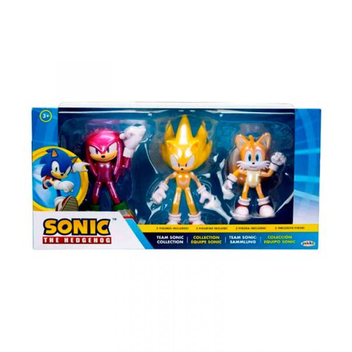 Set de 3 figuras Sonic the hedgehog 3
