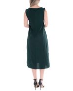 104789985-Vestido-Connected-Apparel-shift-verde-para-mujer