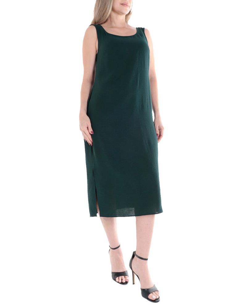 104789985-Vestido-Connected-Apparel-shift-verde-para-mujer