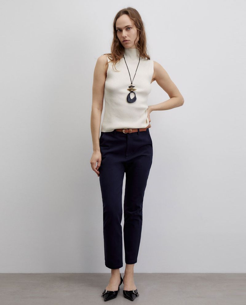 104832380-Pantalon-Sfera-chino-azul-de-cintura-alta-para-mujer