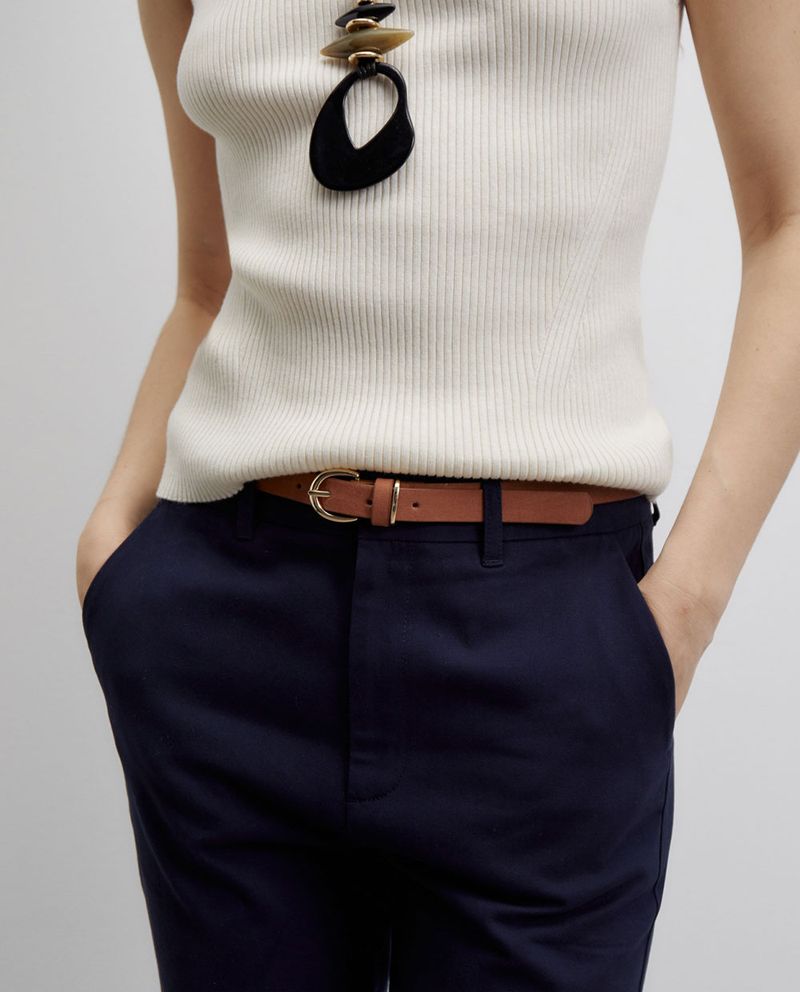 104832380-Pantalon-Sfera-chino-azul-de-cintura-alta-para-mujer