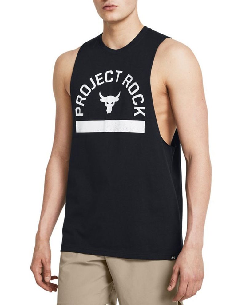 104802157-Camiseta-deportiva-Under-Armour-negra-con-estampado--Proyect-Rock--para-hombre