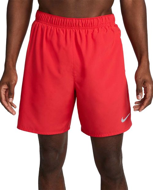 Short deportivo Nike rojo sólido para hombre