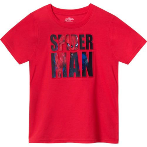 Camiseta roja con estampado de Spider-Man para niño