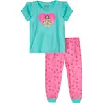 Pijama-de-2-piezas-bicolor-con-estampado-de-Bluey-para-niña-104774295