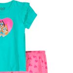 Pijama-de-2-piezas-bicolor-con-estampado-de-Bluey-para-niña-104774297