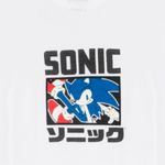 Camiseta-blanca-con-estampado-de-Sonic-para-niño-104750511