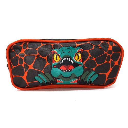 Estuche escolar Scribe estampado dinosaurio