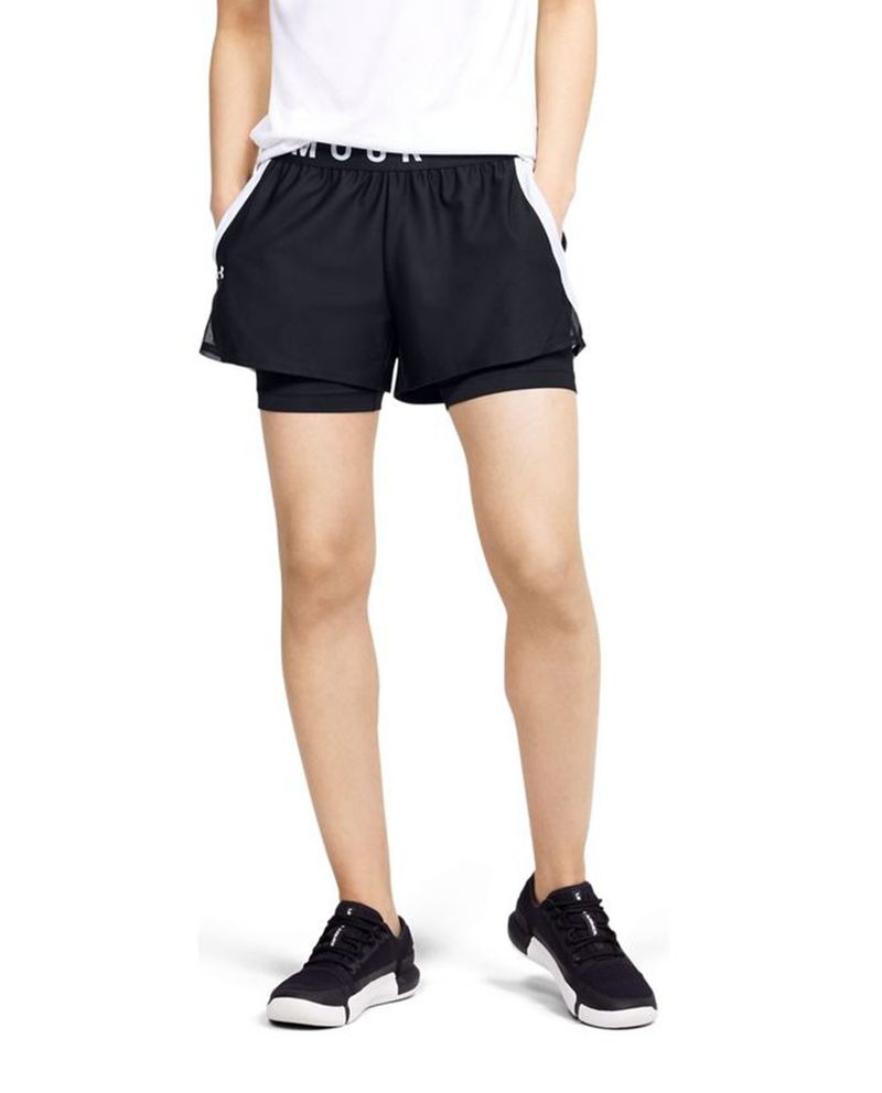 104802113-Short-deportivo-Under-Armour-negro-solido-para-mujer-