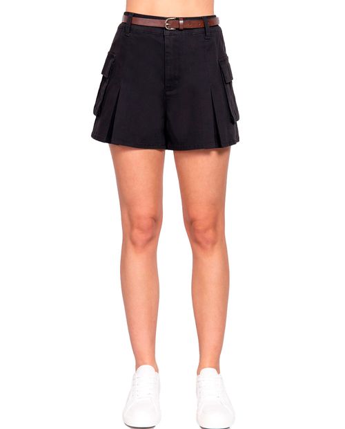 Short Active Basic casual de cintura alta para mujer