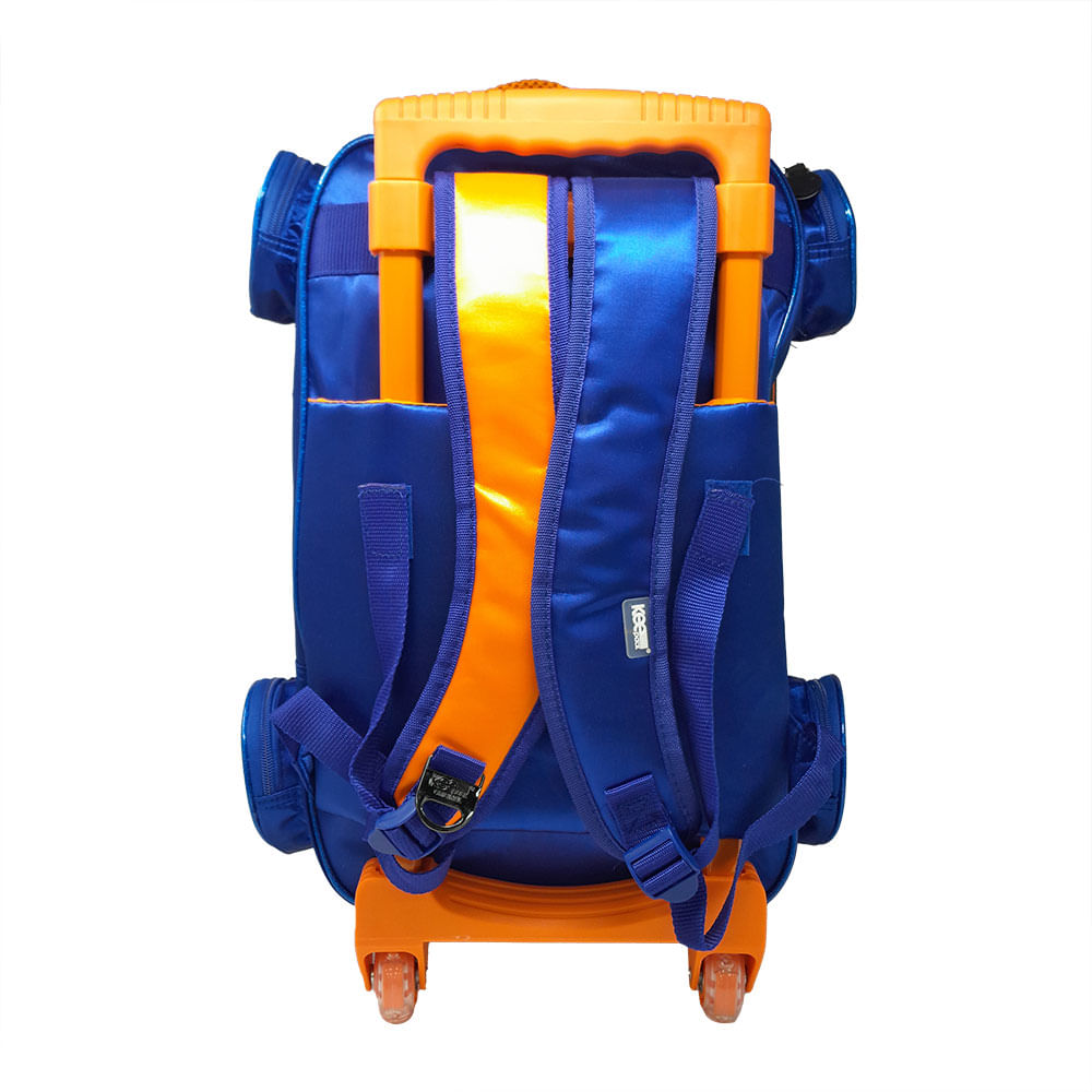 Mochila Con Ruedas Hot Wheels Para Cole - 38 Cm Multicolor