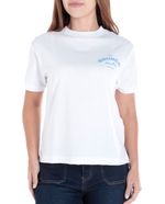 104803398-Camiseta-Orange-estampada-manga-corta-para-mujer