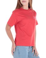 104803406-Camiseta-Orange-estampada-manga-corta-para-mujer