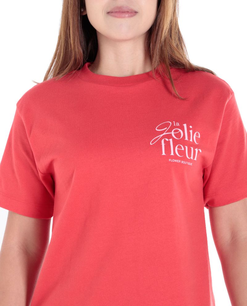 104803406-Camiseta-Orange-estampada-manga-corta-para-mujer