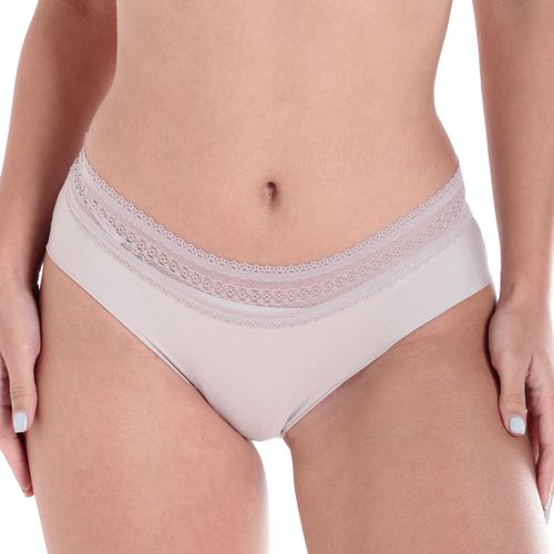 Panti St Rina beige de cintura media para mujer