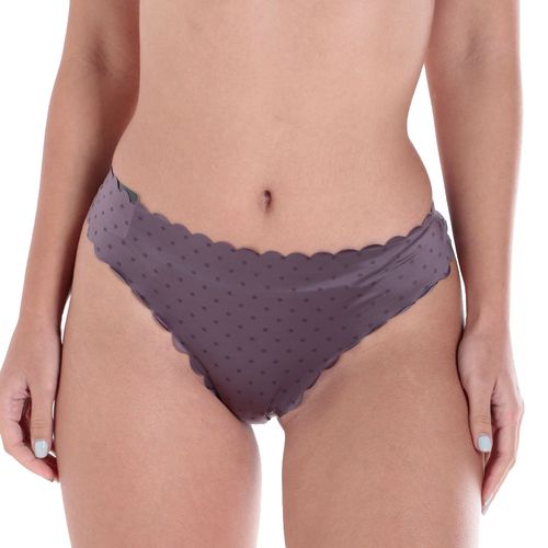 Tanga Accente estampada de cintura media para mujer