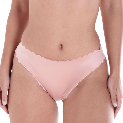 Tanga Accente rosada de cintura media para mujer