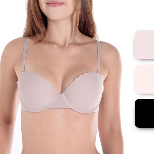 Set de 3 brasieres Tahari con aro para mujer