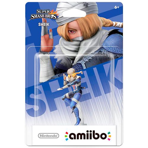 Figura Amiibo Sheik (Super Bmash Bros)