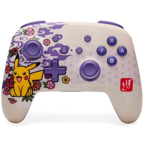 Control inalámbrico recargable para Nintendo Switch Pokémon blossom