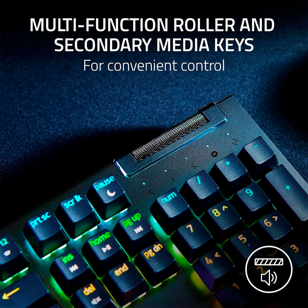 Teclado mecánico gaming Razer Blackwidow V4 X - Siman El Salvador
