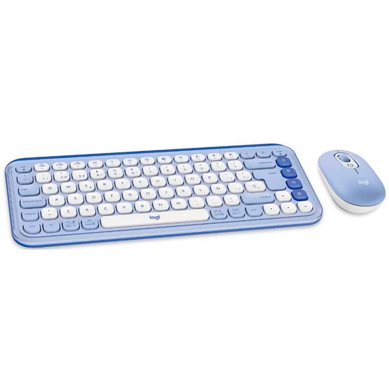 Combo teclado y mouse Logitech inalámbrico POP - Siman Costa Rica