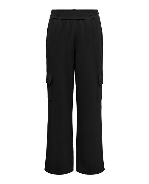 Pantalón Only cargo negro de cintura alta para mujer