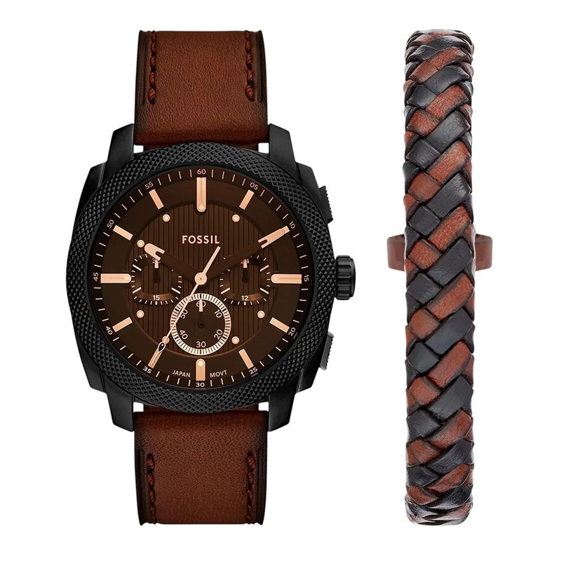 Cuero Reloj Fossil Correa Cafe Pulso Para Reloj Fossil Reloj